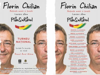 Florin Chilian – 8 octombrie- 14 decembrie 2019 Turneu de lansare a noului album PlanSuRasul