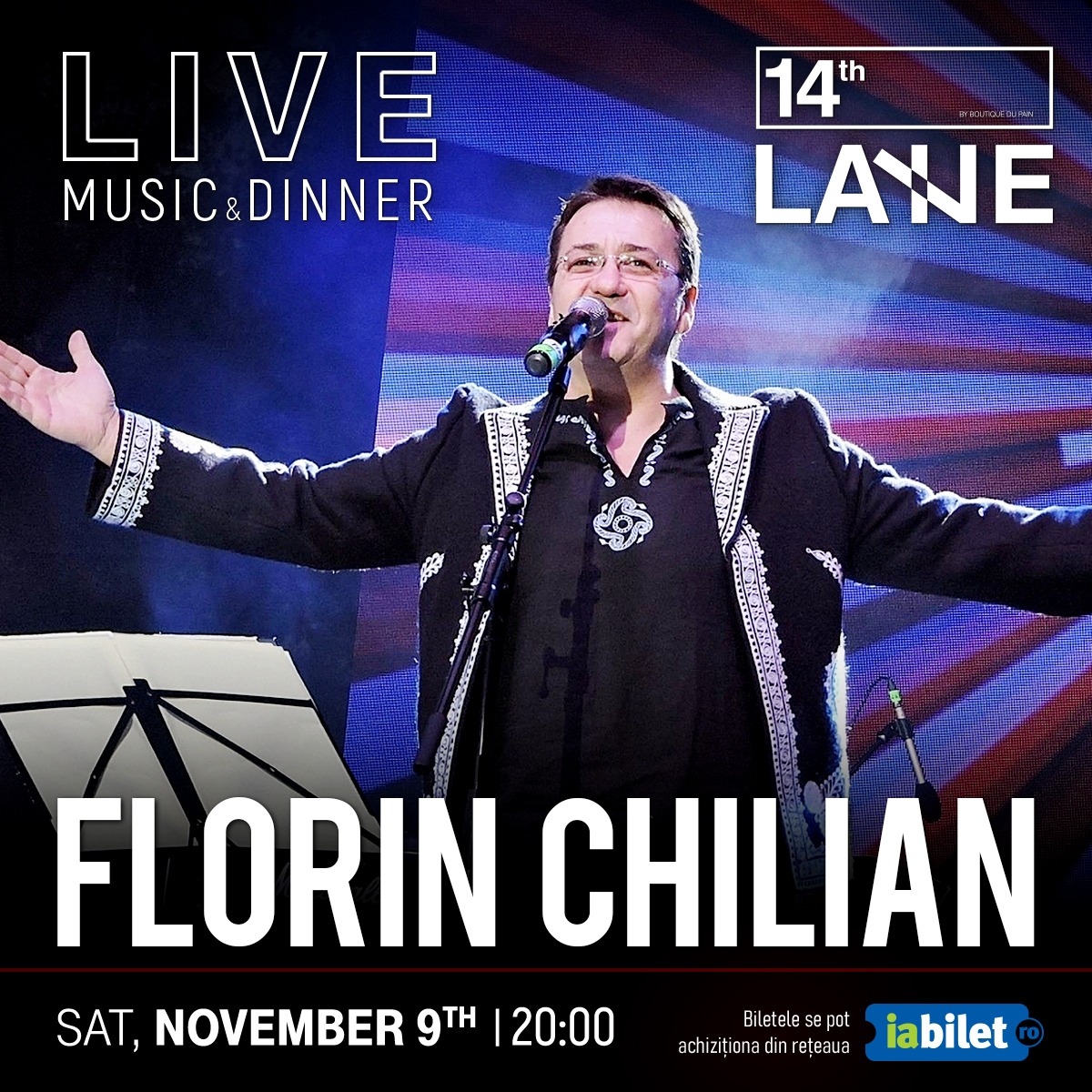 ❤️ Florin Chilian vine la 14thLane! ❤️