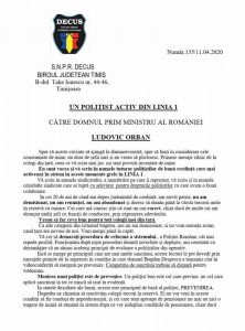 Kovacs Valer Preşedinte SNPR Decus Timiş