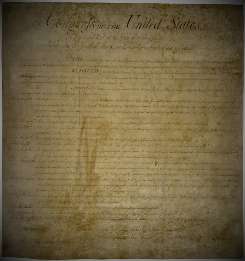 Second Amendment to the United States Constitution